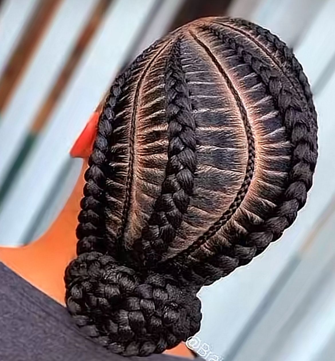 Cornrows with Extensions